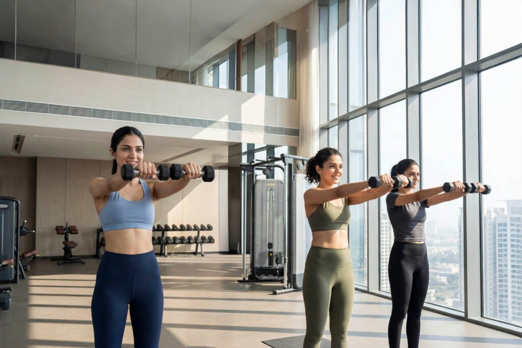 Ladies Separate Gym With Advanced Tool